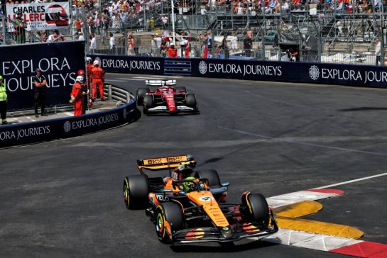 Lando Norris (GBR) McLaren MCL39.
25.05.2025. Formula 1 World Championship, Rd 8, Monaco Grand Prix, Monte Carlo, Monaco, Race Day.
- www.xpbimages.com, EMail: requests@xpbimages.com © Copyright: Batchelor / XPB Images