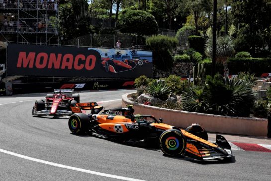 Lando Norris (GBR) McLaren MCL39.
25.05.2025. Formula 1 World Championship, Rd 8, Monaco Grand Prix, Monte Carlo, Monaco, Race Day.
- www.xpbimages.com, EMail: requests@xpbimages.com © Copyright: Moy / XPB Images