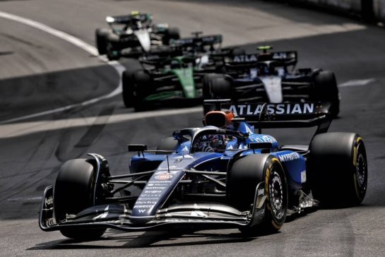 Alexander Albon (THA) Atlassian Williams Racing FW47.
25.05.2025. Formula 1 World Championship, Rd 8, Monaco Grand Prix, Monte Carlo, Monaco, Race Day.
- www.xpbimages.com, EMail: requests@xpbimages.com © Copyright: Charniaux / XPB Images
