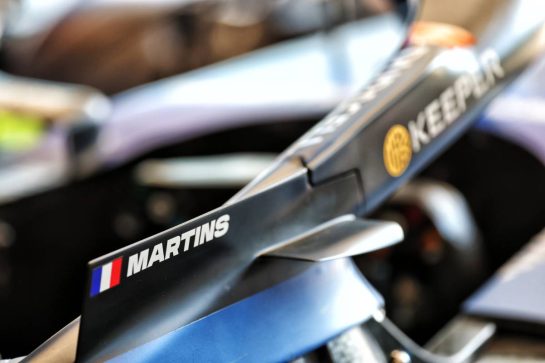 Atlassian Williams Racing FW47 for Victor Martins (FRA) Atlassian Williams Racing Academy Driver.
29.05.2025. Formula 1 World Championship, Rd 9, Spanish Grand Prix, Barcelona, Spain, Preparation Day.
- www.xpbimages.com, EMail: requests@xpbimages.com © Copyright: Batchelor / XPB Images