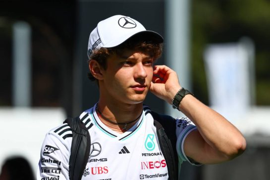 Andrea Kimi Antonelli (ITA), Mercedes AMG F1
29.05.2025. Formula 1 World Championship, Rd 9, Spanish Grand Prix, Barcelona, Spain, Preparation Day.
- www.xpbimages.com, EMail: requests@xpbimages.com © Copyright: Charniaux / XPB Images