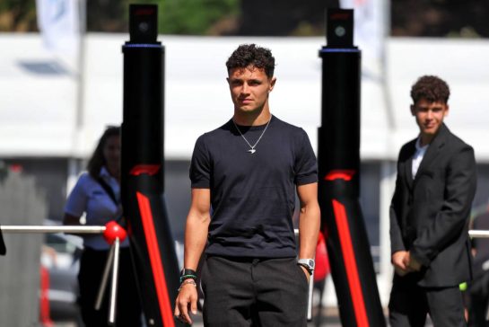 Lando Norris (GBR) McLaren.
29.05.2025. Formula 1 World Championship, Rd 9, Spanish Grand Prix, Barcelona, Spain, Preparation Day.
- www.xpbimages.com, EMail: requests@xpbimages.com © Copyright: Rew / XPB Images