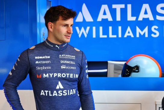 Victor Martins (FRA) Atlassian Williams Racing Academy Driver.
29.05.2025. Formula 1 World Championship, Rd 9, Spanish Grand Prix, Barcelona, Spain, Preparation Day.
- www.xpbimages.com, EMail: requests@xpbimages.com © Copyright: Rew / XPB Images