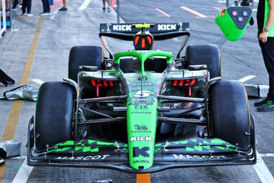 Sauber C45.
29.05.2025. Formula 1 World Championship, Rd 9, Spanish Grand Prix, Barcelona, Spain, Preparation Day.
- www.xpbimages.com, EMail: requests@xpbimages.com © Copyright: Batchelor / XPB Images