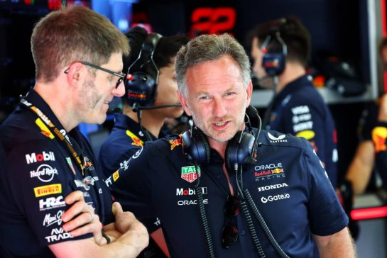 Christian Horner (GBR) Red Bull Racing Team Principal.
30.05.2025 Formula 1 World Championship, Rd 9, Spanish Grand Prix, Barcelona, Spain, Practice Day.
- www.xpbimages.com, EMail: requests@xpbimages.com © Copyright: Batchelor / XPB Images