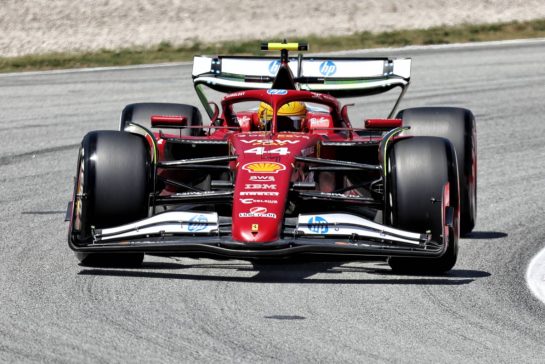Lewis Hamilton (GBR) Ferrari SF-25.
30.05.2025 Formula 1 World Championship, Rd 9, Spanish Grand Prix, Barcelona, Spain, Practice Day.
- www.xpbimages.com, EMail: requests@xpbimages.com © Copyright: Bearne / XPB Images