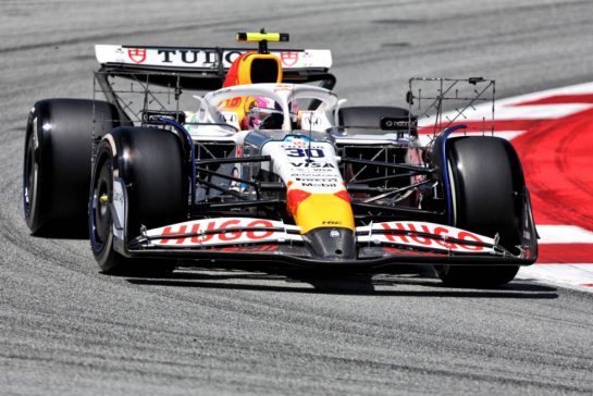 Liam Lawson (NZL) Racing Bulls VCARB 02.
30.05.2025 Formula 1 World Championship, Rd 9, Spanish Grand Prix, Barcelona, Spain, Practice Day.
- www.xpbimages.com, EMail: requests@xpbimages.com © Copyright: Bearne / XPB Images