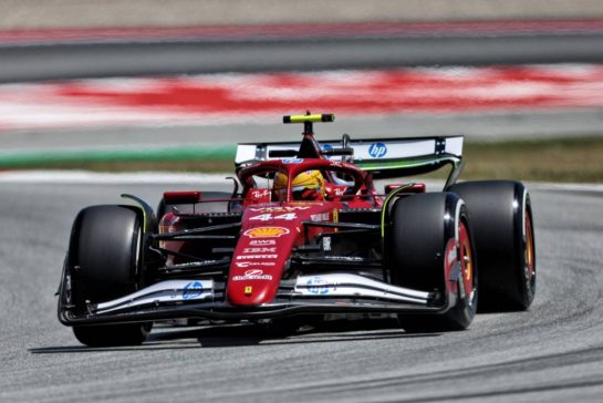 Lewis Hamilton (GBR) Ferrari SF-25.
30.05.2025 Formula 1 World Championship, Rd 9, Spanish Grand Prix, Barcelona, Spain, Practice Day.
- www.xpbimages.com, EMail: requests@xpbimages.com © Copyright: Rew / XPB Images