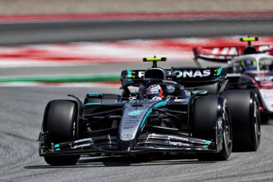 Andrea Kimi Antonelli (ITA) Mercedes AMG F1 W16.
30.05.2025 Formula 1 World Championship, Rd 9, Spanish Grand Prix, Barcelona, Spain, Practice Day.
- www.xpbimages.com, EMail: requests@xpbimages.com © Copyright: Rew / XPB Images