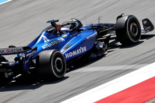 Victor Martins (FRA) Atlassian Williams Racing FW47 Academy Driver.
30.05.2025 Formula 1 World Championship, Rd 9, Spanish Grand Prix, Barcelona, Spain, Practice Day.
- www.xpbimages.com, EMail: requests@xpbimages.com © Copyright: Bearne / XPB Images