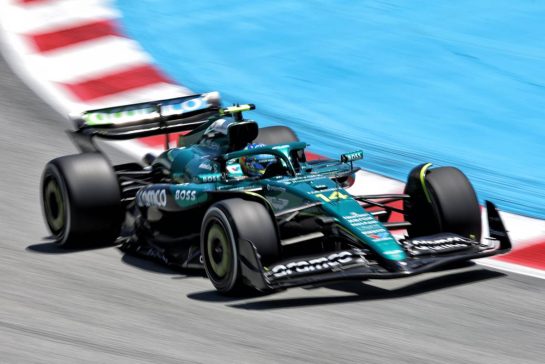 Fernando Alonso (ESP) Aston Martin F1 Team AMR25.
30.05.2025 Formula 1 World Championship, Rd 9, Spanish Grand Prix, Barcelona, Spain, Practice Day.
- www.xpbimages.com, EMail: requests@xpbimages.com © Copyright: Bearne / XPB Images