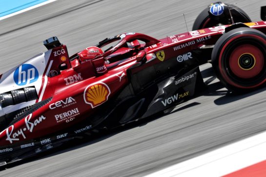 Charles Leclerc (MON) Ferrari SF-25.
30.05.2025 Formula 1 World Championship, Rd 9, Spanish Grand Prix, Barcelona, Spain, Practice Day.
- www.xpbimages.com, EMail: requests@xpbimages.com © Copyright: Bearne / XPB Images