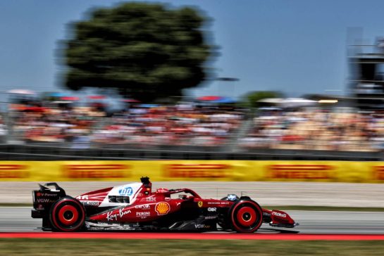 Charles Leclerc (MON) Ferrari SF-25.
31.05.2025. Formula 1 World Championship, Rd 9, Spanish Grand Prix, Barcelona, Spain, Qualifying Day.
- www.xpbimages.com, EMail: requests@xpbimages.com © Copyright: Charniaux / XPB Images