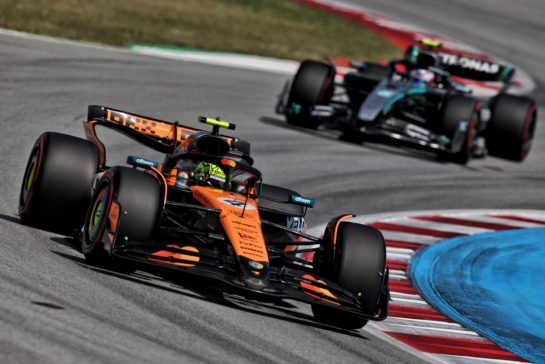 Lando Norris (GBR) McLaren MCL39.
31.05.2025. Formula 1 World Championship, Rd 9, Spanish Grand Prix, Barcelona, Spain, Qualifying Day.
- www.xpbimages.com, EMail: requests@xpbimages.com © Copyright: Charniaux / XPB Images