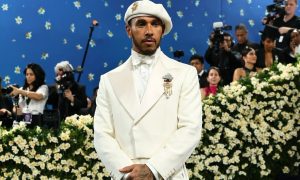 Hamilton speeds past Miami misery with Met Gala podium