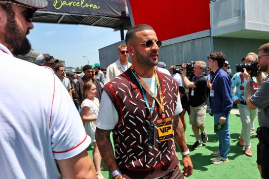 Kyle Walker (GBR) England Football Team Player.
01.06.2025. Formula 1 World Championship, Rd 9, Spanish Grand Prix, Barcelona, Spain, Race Day.
- www.xpbimages.com, EMail: requests@xpbimages.com © Copyright: Batchelor / XPB Images