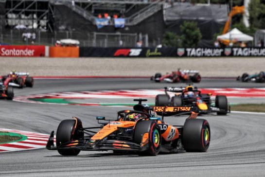Oscar Piastri (AUS) McLaren MCL39.
01.06.2025. Formula 1 World Championship, Rd 9, Spanish Grand Prix, Barcelona, Spain, Race Day.
- www.xpbimages.com, EMail: requests@xpbimages.com © Copyright: Rew / XPB Images