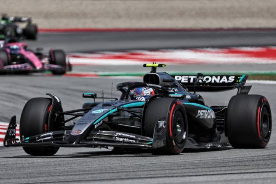 Andrea Kimi Antonelli (ITA) Mercedes AMG F1 W16.
01.06.2025. Formula 1 World Championship, Rd 9, Spanish Grand Prix, Barcelona, Spain, Race Day.
- www.xpbimages.com, EMail: requests@xpbimages.com © Copyright: Rew / XPB Images