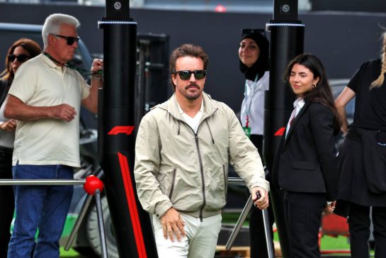 Fernando Alonso (ESP) Aston Martin F1 Team.
12.06.2025. Formula 1 World Championship, Rd 10, Canadian Grand Prix, Montreal, Canada, Preparation Day.
- www.xpbimages.com, EMail: requests@xpbimages.com © Copyright: Rew / XPB Images