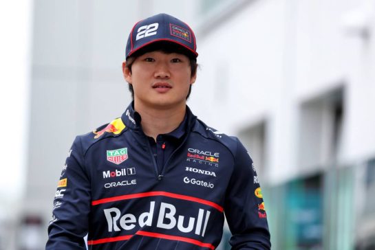 Yuki Tsunoda (JPN) Red Bull Racing.
12.06.2025. Formula 1 World Championship, Rd 10, Canadian Grand Prix, Montreal, Canada, Preparation Day.
- www.xpbimages.com, EMail: requests@xpbimages.com © Copyright: Rew / XPB Images