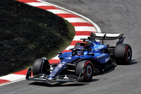 Alexander Albon (THA) Atlassian Williams Racing FW47.
13.06.2025. Formula 1 World Championship, Rd 10, Canadian Grand Prix, Montreal, Canada, Practice Day.
- www.xpbimages.com, EMail: requests@xpbimages.com © Copyright: Bearne / XPB Images
