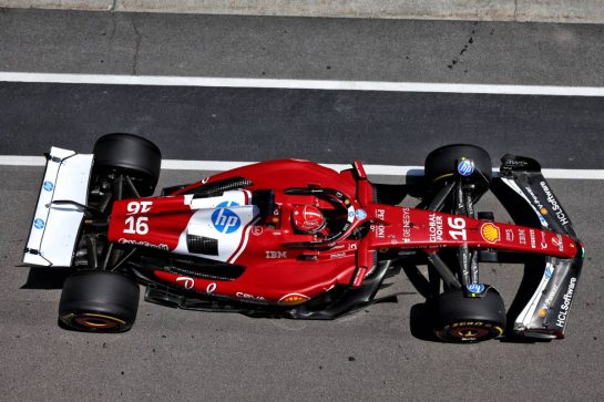 Charles Leclerc (MON) Ferrari SF-25.
14.06.2025. Formula 1 World Championship, Rd 10, Canadian Grand Prix, Montreal, Canada, Qualifying Day.
- www.xpbimages.com, EMail: requests@xpbimages.com © Copyright: Batchelor / XPB Images