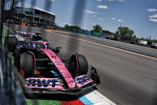 Pierre Gasly (FRA) Alpine F1 Team A525.
14.06.2025. Formula 1 World Championship, Rd 10, Canadian Grand Prix, Montreal, Canada, Qualifying Day.
- www.xpbimages.com, EMail: requests@xpbimages.com © Copyright: Charniaux / XPB Images