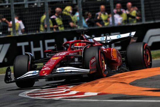 Charles Leclerc (MON) Ferrari SF-25.
14.06.2025. Formula 1 World Championship, Rd 10, Canadian Grand Prix, Montreal, Canada, Qualifying Day.
- www.xpbimages.com, EMail: requests@xpbimages.com © Copyright: Charniaux / XPB Images