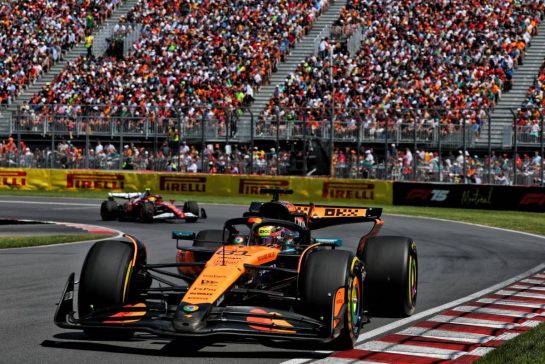 Oscar Piastri (AUS) McLaren MCL39.
15.06.2025. Formula 1 World Championship, Rd 10, Canadian Grand Prix, Montreal, Canada, Race Day.
- www.xpbimages.com, EMail: requests@xpbimages.com © Copyright: Batchelor / XPB Images