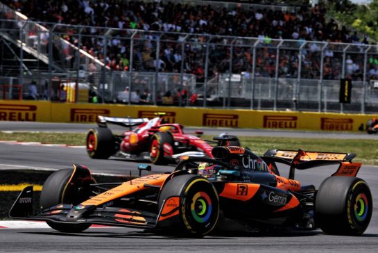 Oscar Piastri (AUS) McLaren MCL39.
15.06.2025. Formula 1 World Championship, Rd 10, Canadian Grand Prix, Montreal, Canada, Race Day.
- www.xpbimages.com, EMail: requests@xpbimages.com © Copyright: Batchelor / XPB Images