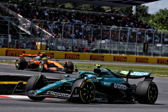 Fernando Alonso (ESP) Aston Martin F1 Team AMR25.
15.06.2025. Formula 1 World Championship, Rd 10, Canadian Grand Prix, Montreal, Canada, Race Day.
- www.xpbimages.com, EMail: requests@xpbimages.com © Copyright: Batchelor / XPB Images