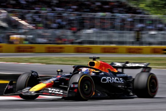 Max Verstappen (NLD) Red Bull Racing RB21.
15.06.2025. Formula 1 World Championship, Rd 10, Canadian Grand Prix, Montreal, Canada, Race Day.
- www.xpbimages.com, EMail: requests@xpbimages.com © Copyright: Batchelor / XPB Images