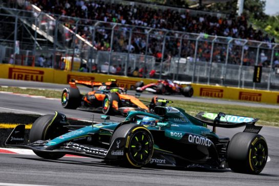 Fernando Alonso (ESP) Aston Martin F1 Team AMR25.
15.06.2025. Formula 1 World Championship, Rd 10, Canadian Grand Prix, Montreal, Canada, Race Day.
- www.xpbimages.com, EMail: requests@xpbimages.com © Copyright: Batchelor / XPB Images