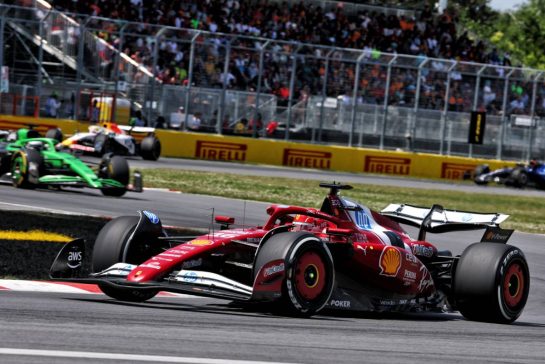 Charles Leclerc (MON) Ferrari SF-25.
15.06.2025. Formula 1 World Championship, Rd 10, Canadian Grand Prix, Montreal, Canada, Race Day.
- www.xpbimages.com, EMail: requests@xpbimages.com © Copyright: Batchelor / XPB Images