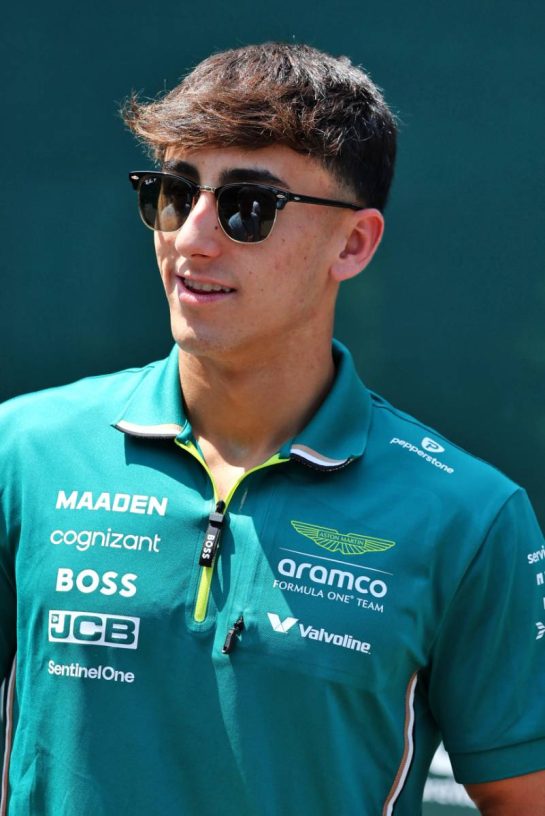 Mari Boya (ESP) Aston Martin F1 Team Academy Driver.
26.06.2025. Formula 1 World Championship, Rd 11, Austrian Grand Prix, Spielberg, Austria, Preparation Day.
- www.xpbimages.com, EMail: requests@xpbimages.com © Copyright: Moy / XPB Images