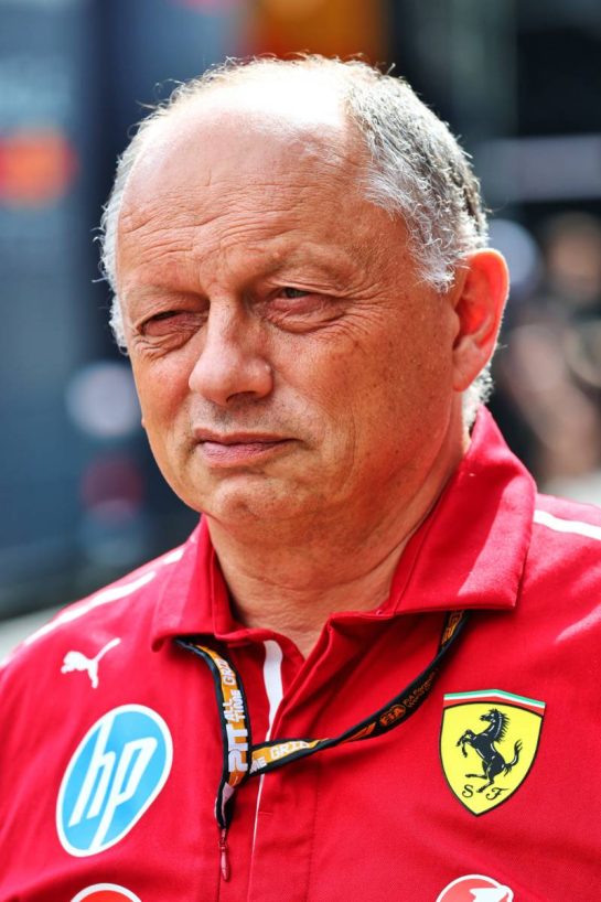 Frederic Vasseur (FRA) Ferrari Team Principal.
26.06.2025. Formula 1 World Championship, Rd 11, Austrian Grand Prix, Spielberg, Austria, Preparation Day.
- www.xpbimages.com, EMail: requests@xpbimages.com © Copyright: Batchelor / XPB Images