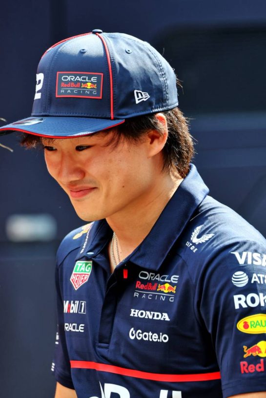 Yuki Tsunoda (JPN) Red Bull Racing.
26.06.2025. Formula 1 World Championship, Rd 11, Austrian Grand Prix, Spielberg, Austria, Preparation Day.
- www.xpbimages.com, EMail: requests@xpbimages.com © Copyright: Batchelor / XPB Images