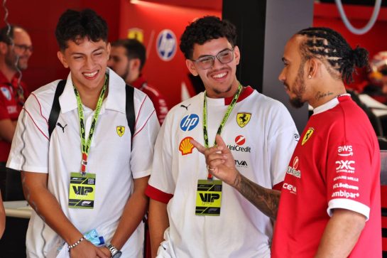 Lewis Hamilton (GBR) Ferrari.
26.06.2025. Formula 1 World Championship, Rd 11, Austrian Grand Prix, Spielberg, Austria, Preparation Day.
- www.xpbimages.com, EMail: requests@xpbimages.com © Copyright: Moy / XPB Images
