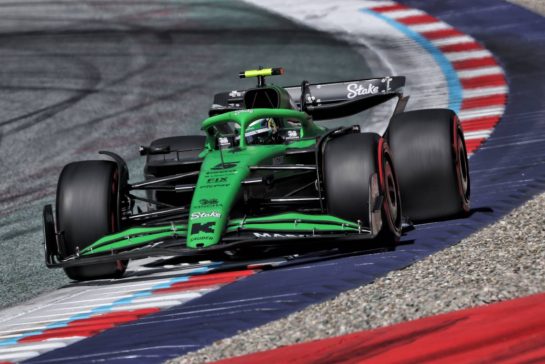Gabriel Bortoleto (BRA) Sauber C45.
28.06.2025. Formula 1 World Championship, Rd 11, Austrian Grand Prix, Spielberg, Austria, Qualifying Day.
- www.xpbimages.com, EMail: requests@xpbimages.com © Copyright: Charniaux / XPB Images