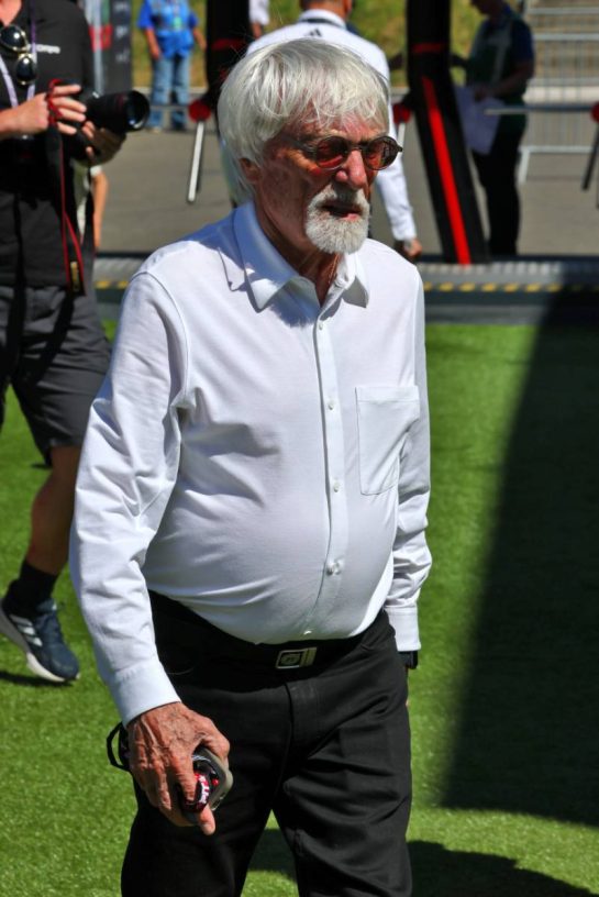 Bernie Ecclestone (GBR).
29.06.2025. Formula 1 World Championship, Rd 11, Austrian Grand Prix, Spielberg, Austria, Race Day.
- www.xpbimages.com, EMail: requests@xpbimages.com © Copyright: Batchelor / XPB Images