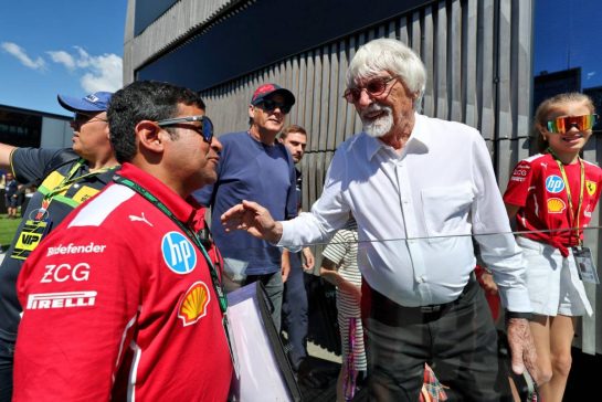 Bernie Ecclestone (GBR).
29.06.2025. Formula 1 World Championship, Rd 11, Austrian Grand Prix, Spielberg, Austria, Race Day.
- www.xpbimages.com, EMail: requests@xpbimages.com © Copyright: Moy / XPB Images