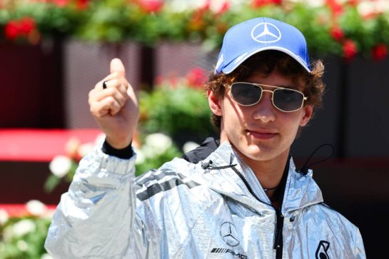 Andrea Kimi Antonelli (ITA), Mercedes AMG F1 
29.06.2025. Formula 1 World Championship, Rd 11, Austrian Grand Prix, Spielberg, Austria, Race Day.
- www.xpbimages.com, EMail: requests@xpbimages.com © Copyright: Charniaux / XPB Images