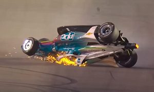 Newgarden’s terrifying crash overshadows Kirkwood’s Gateway win