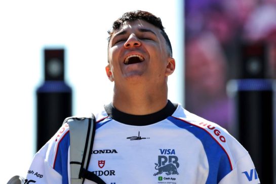 Isack Hadjar (FRA) Racing Bulls.
03.07.2025. Formula 1 World Championship, Rd 12, British Grand Prix, Silverstone, England, Preparation Day.
- www.xpbimages.com, EMail: requests@xpbimages.com © Copyright: Rew / XPB Images