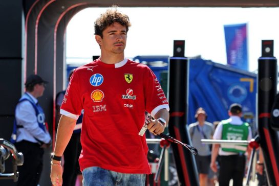 Charles Leclerc (MON) Ferrari.
03.07.2025. Formula 1 World Championship, Rd 12, British Grand Prix, Silverstone, England, Preparation Day.
- www.xpbimages.com, EMail: requests@xpbimages.com © Copyright: Rew / XPB Images