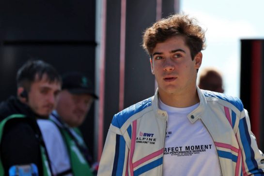 Franco Colapinto (ARG) Alpine F1 Team.
03.07.2025. Formula 1 World Championship, Rd 12, British Grand Prix, Silverstone, England, Preparation Day.
- www.xpbimages.com, EMail: requests@xpbimages.com © Copyright: Rew / XPB Images