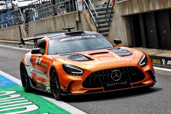 Mercedes FIA Safety Car.
03.07.2025. Formula 1 World Championship, Rd 12, British Grand Prix, Silverstone, England, Preparation Day.
- www.xpbimages.com, EMail: requests@xpbimages.com © Copyright: Batchelor / XPB Images