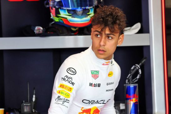 Red Bull junior Arvid Lindblad.