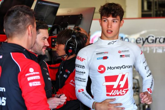 Oliver Bearman (GBR) Haas F1 Team.
04.07.2025. Formula 1 World Championship, Rd 12, British Grand Prix, Silverstone, England, Practice Day.
- www.xpbimages.com, EMail: requests@xpbimages.com © Copyright: Batchelor / XPB Images