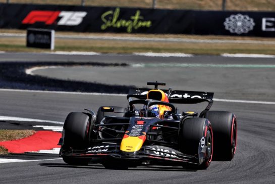Max Verstappen (NLD) Red Bull Racing RB21.
04.07.2025. Formula 1 World Championship, Rd 12, British Grand Prix, Silverstone, England, Practice Day.
- www.xpbimages.com, EMail: requests@xpbimages.com © Copyright: Moy / XPB Images